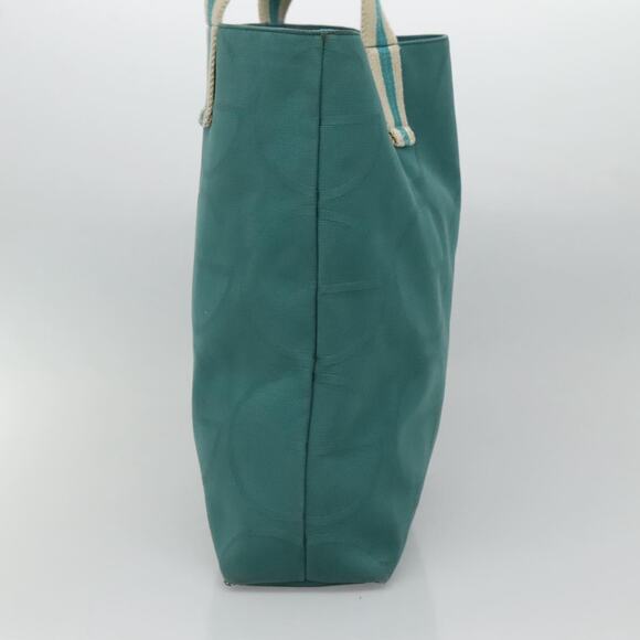 GUCCI Tote Bag Canvas Blue - Picture 4 of 12